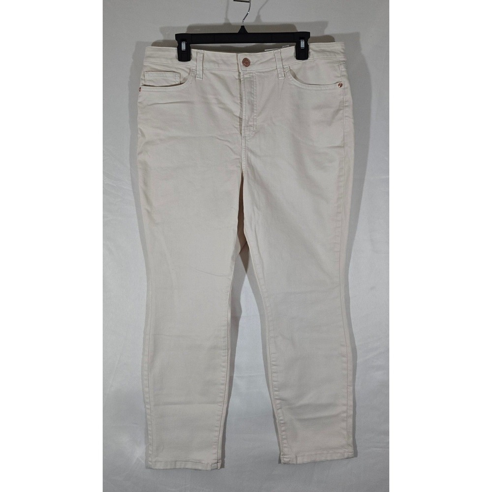 Lauren Conrad Skinny Ankle‎ Jeans Lt Beige Size 16